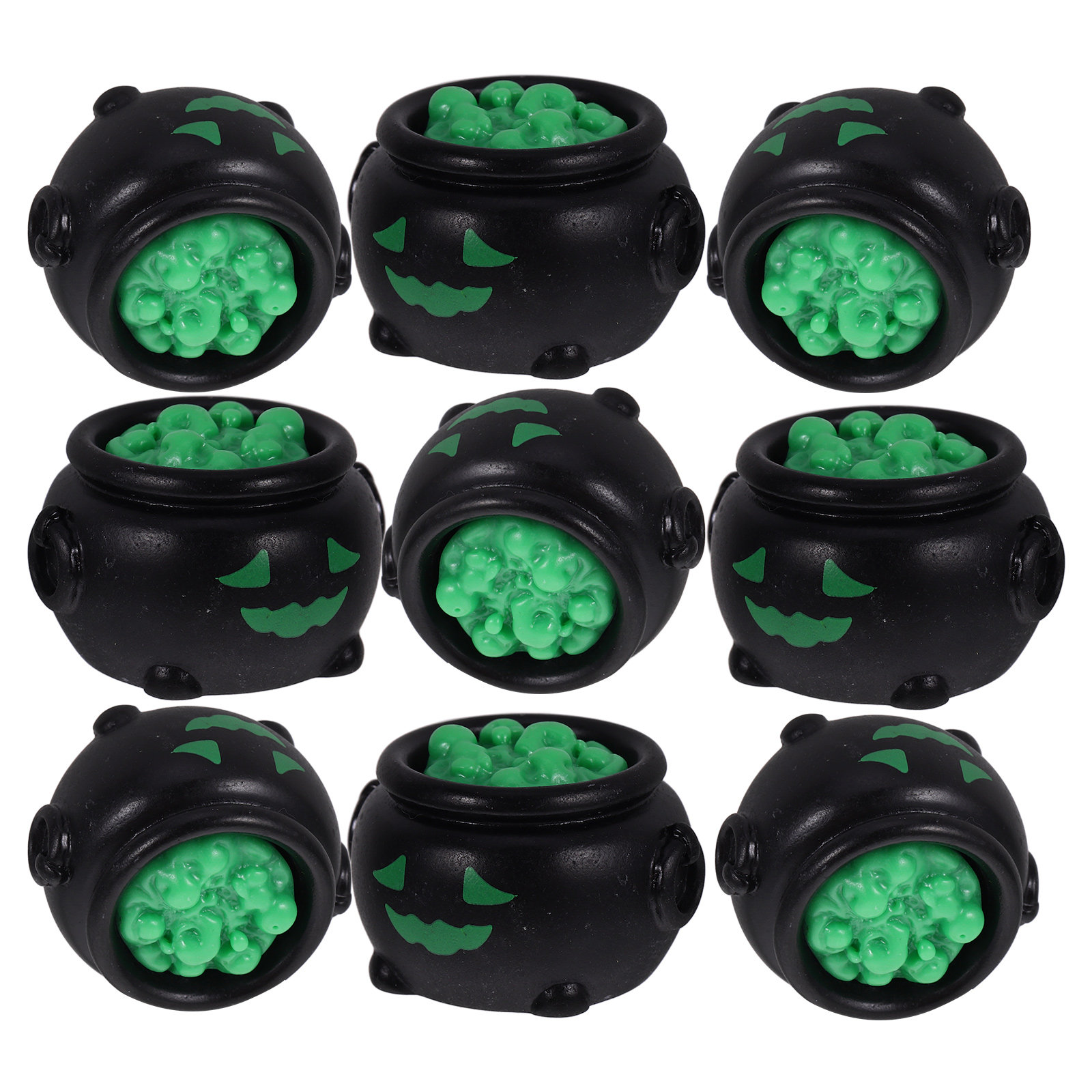 Resin Crafts - 10 piezas de calderos de bruja