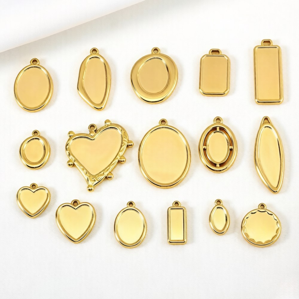 Resin Craft Supplies - 5 unidades de bases de cabujón