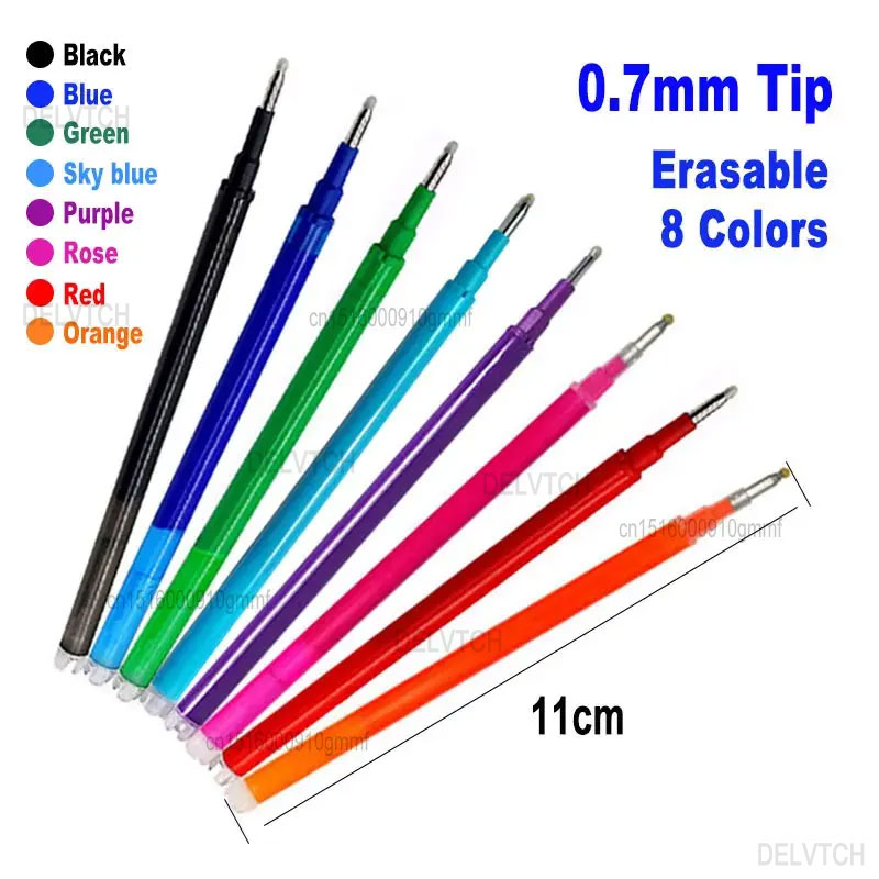 Pilot Pen Frixion - 8 unids/set 0,7mm recambio de bolígrafo