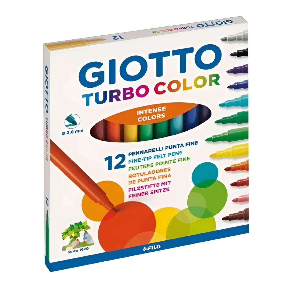 Copic Marker Sketch - Bolígrafo de colores lavable de 12