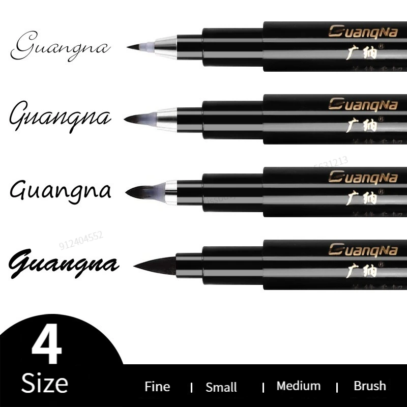 Copic Marker Sketch - 4 unids/set pluma de caligrafía letras