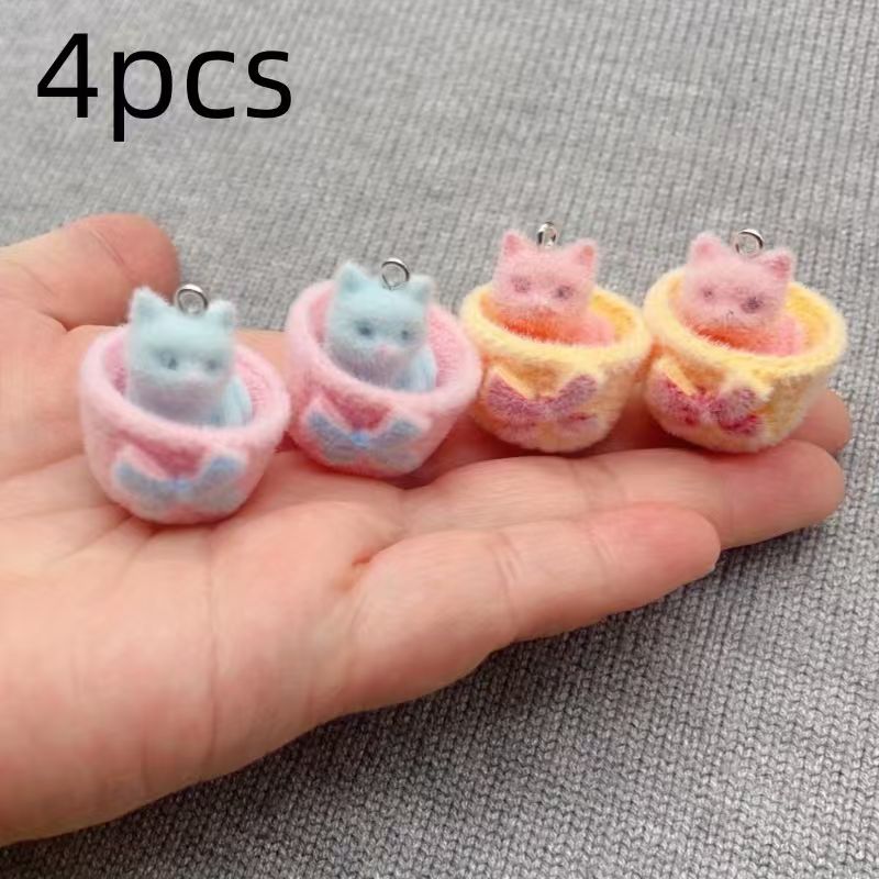 4 colgantes de gato de resina  - Resin Craft Projects reseña y precio
