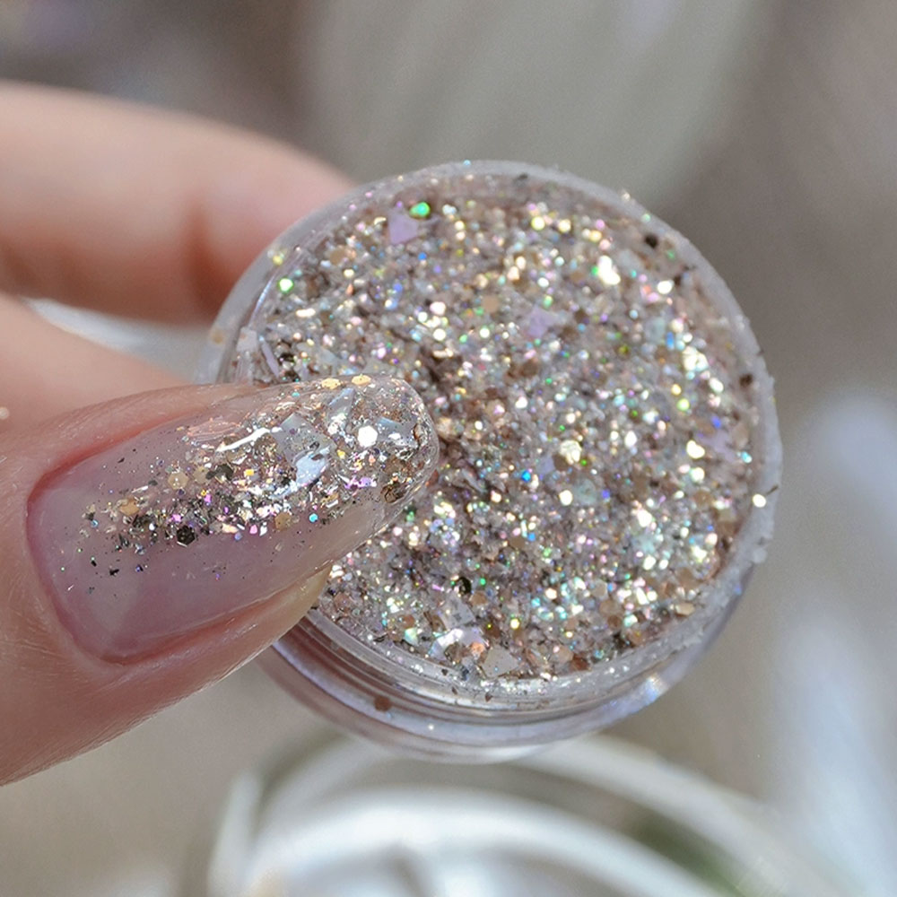 1/2 Cajas de 1g de Lentejuelas - Gold Foil Flakes reseña y precio