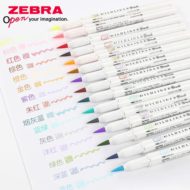 Resaltador de doble punta de c - Zebra Pen Mildliner reseña y precio