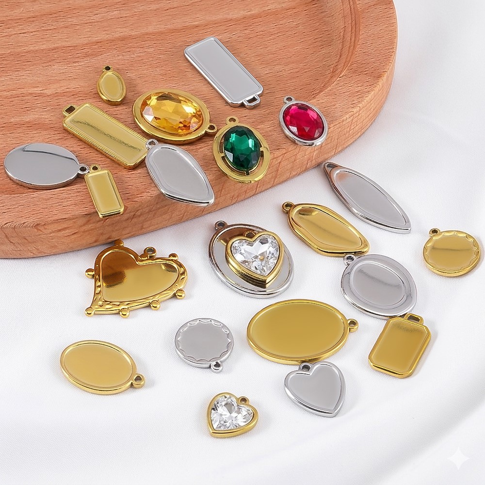5 unidades de bases de cabujón - Resin Craft Supplies reseña y precio