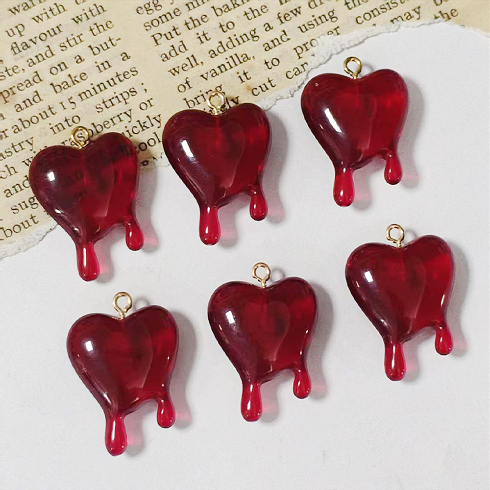 10 piezas de dijes de resina e - Resin Craft Projects reseña y precio