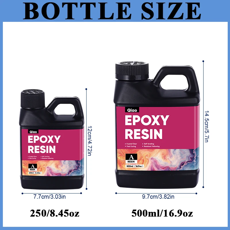 Kit de Resina Epoxi de 500ml/1 - Gold Foil Flakes reseña y precio