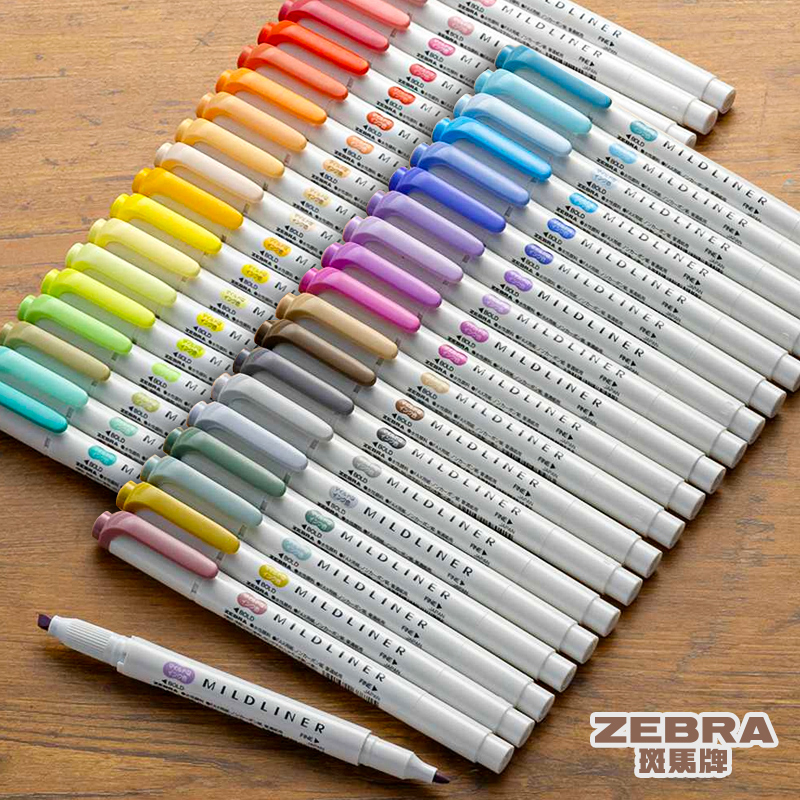 Rotuladores resaltadores Zebra - Zebra Pen Mildliner reseña y precio