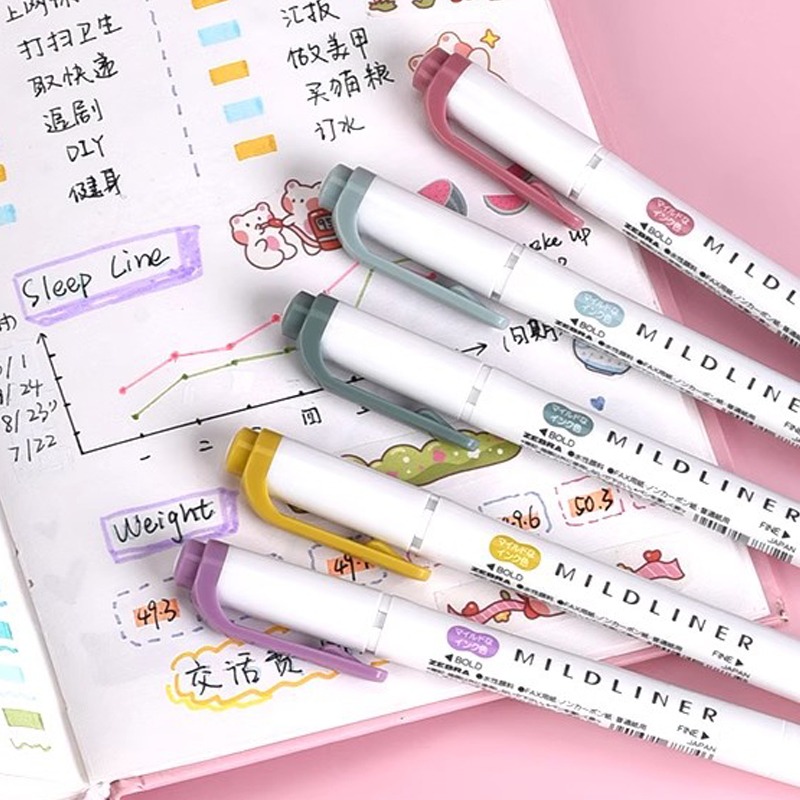Rotuladores resaltadores ZEBRA - Zebra Pen Mildliner reseña y precio