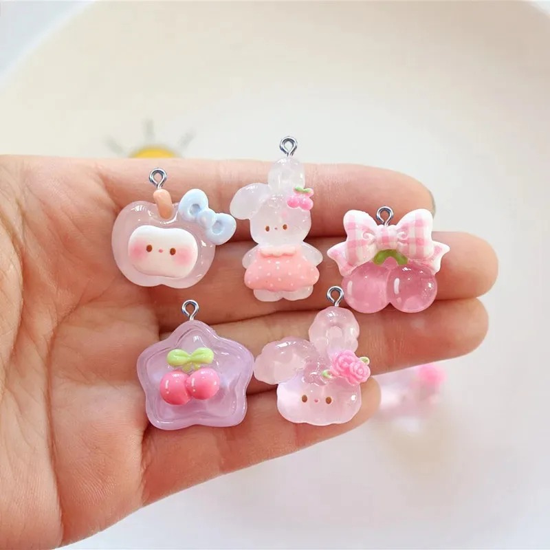 10 piezas de dijes de resina d - Resin Crafts Diy reseña y precio