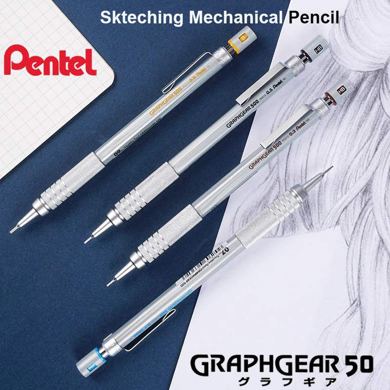 Pentel-lápiz mecánico GraphGea - Pentel Pen Graphgear reseña y precio