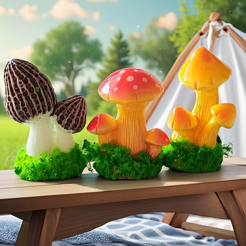 1 Juego de 3 piezas de Adorno  - Terrarium Moss Art reseña y precio