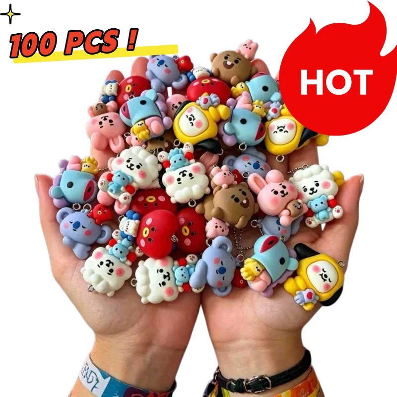 7 piezas de dijes de resina BT - Resin Craft Supplies reseña y precio