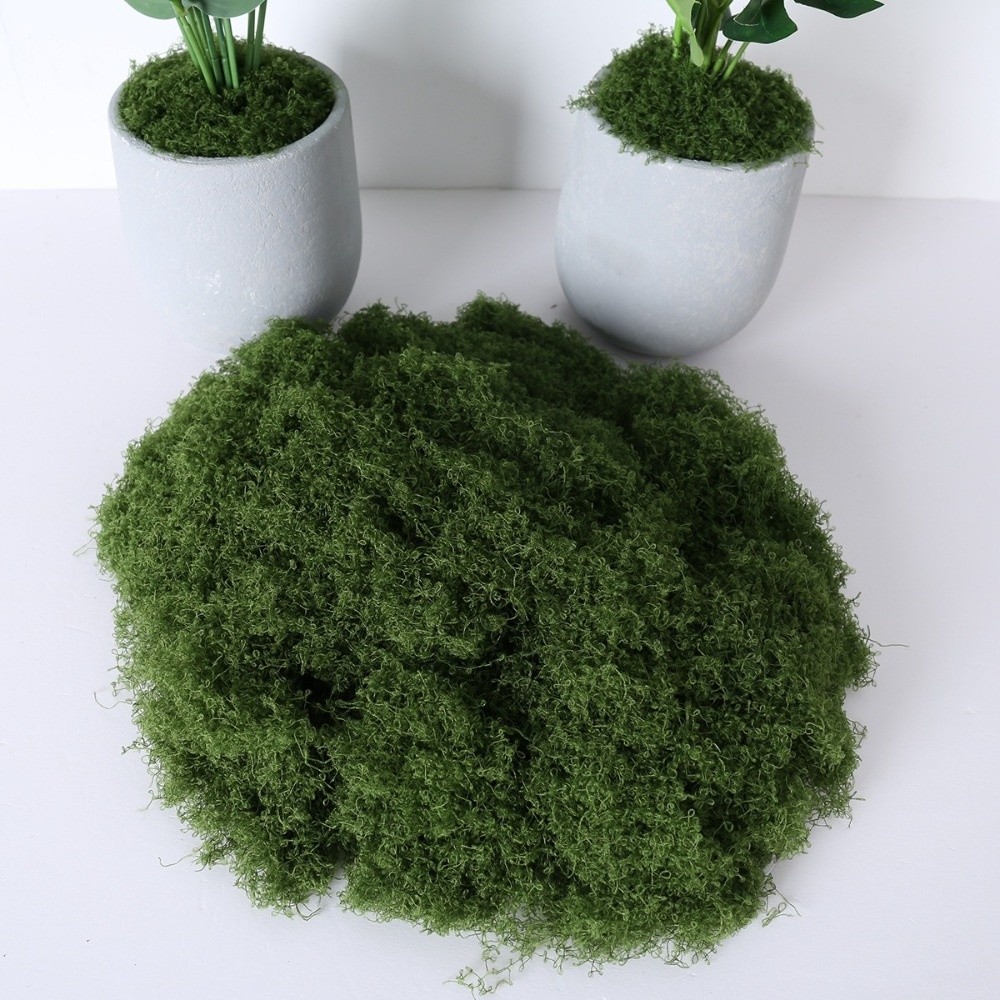 Musgo Artificial de Poliéster  - Terrarium Moss Art reseña y precio